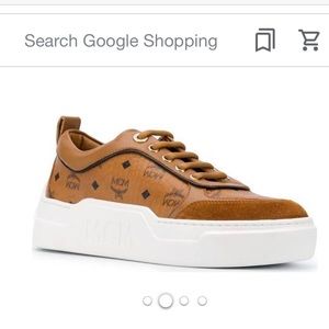 MCM skyward platform sneakers women calf leather